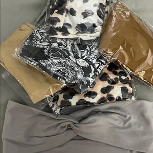 Assorted Headbands in Neutral Tones